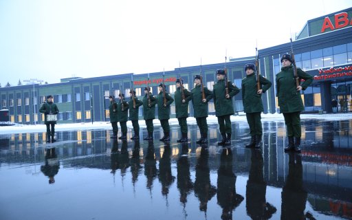 «Почетный караул. На службе России». В «Авангарде» состоялся показ фильма о легендарном воинском подразделении