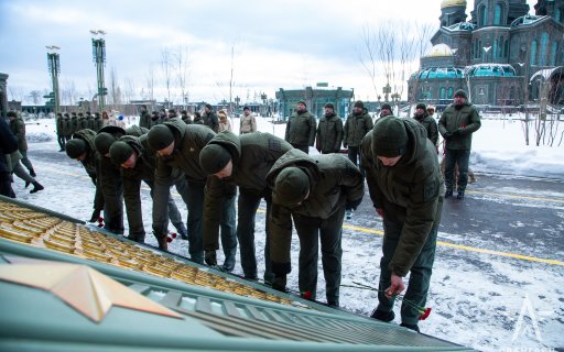 Представители «Авангарда» приняли участие в акции, посвященной 78-й годовщине полного снятия блокады Ленинграда