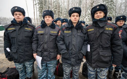 В центр «Авангард» на учебные сборы приехали 1603 студента из Подмосковья