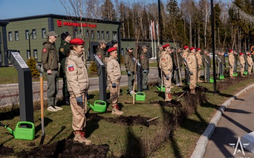 В «Авангарде» появилась «Аллея Героев»